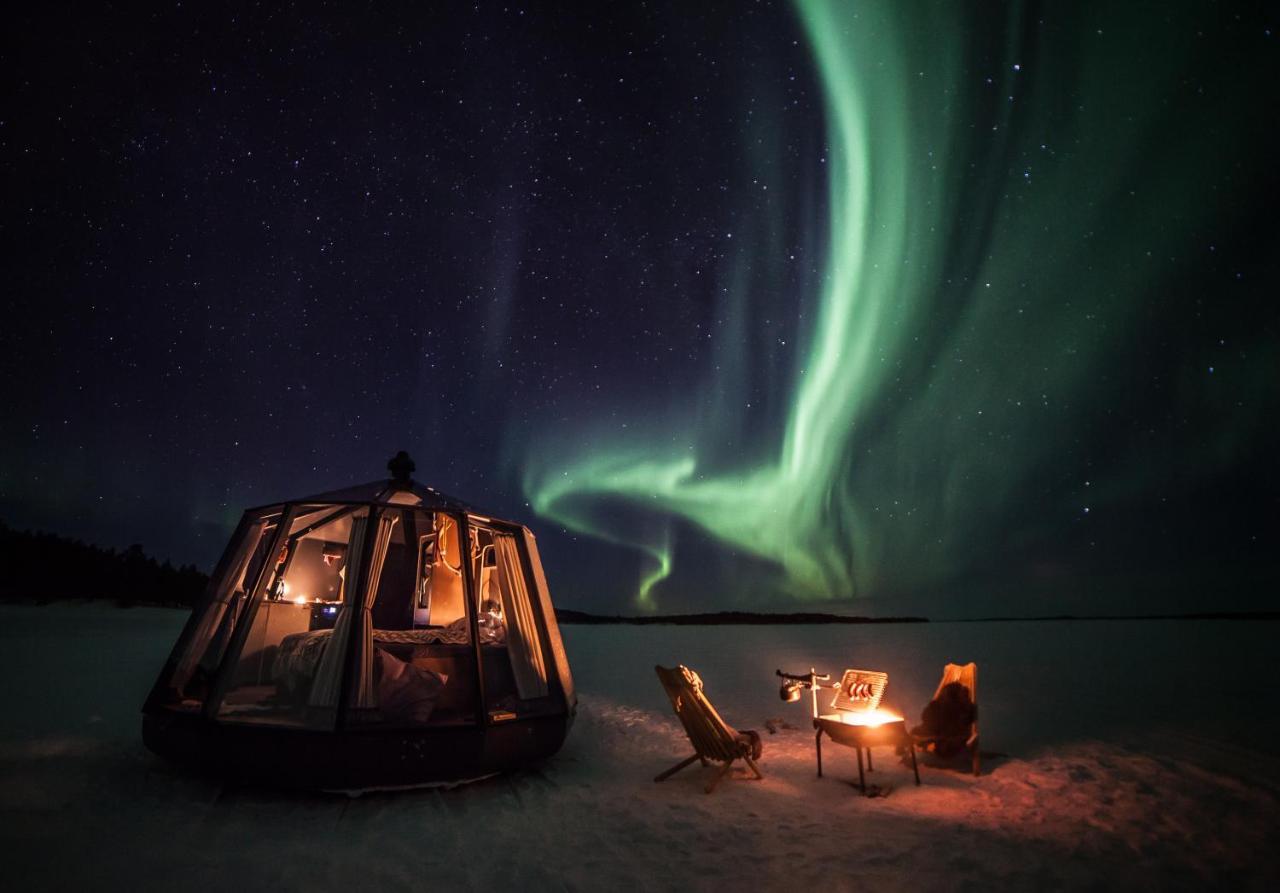 Vikajaervi Lake View Experience Igloos Рованиеми Экстерьер фото