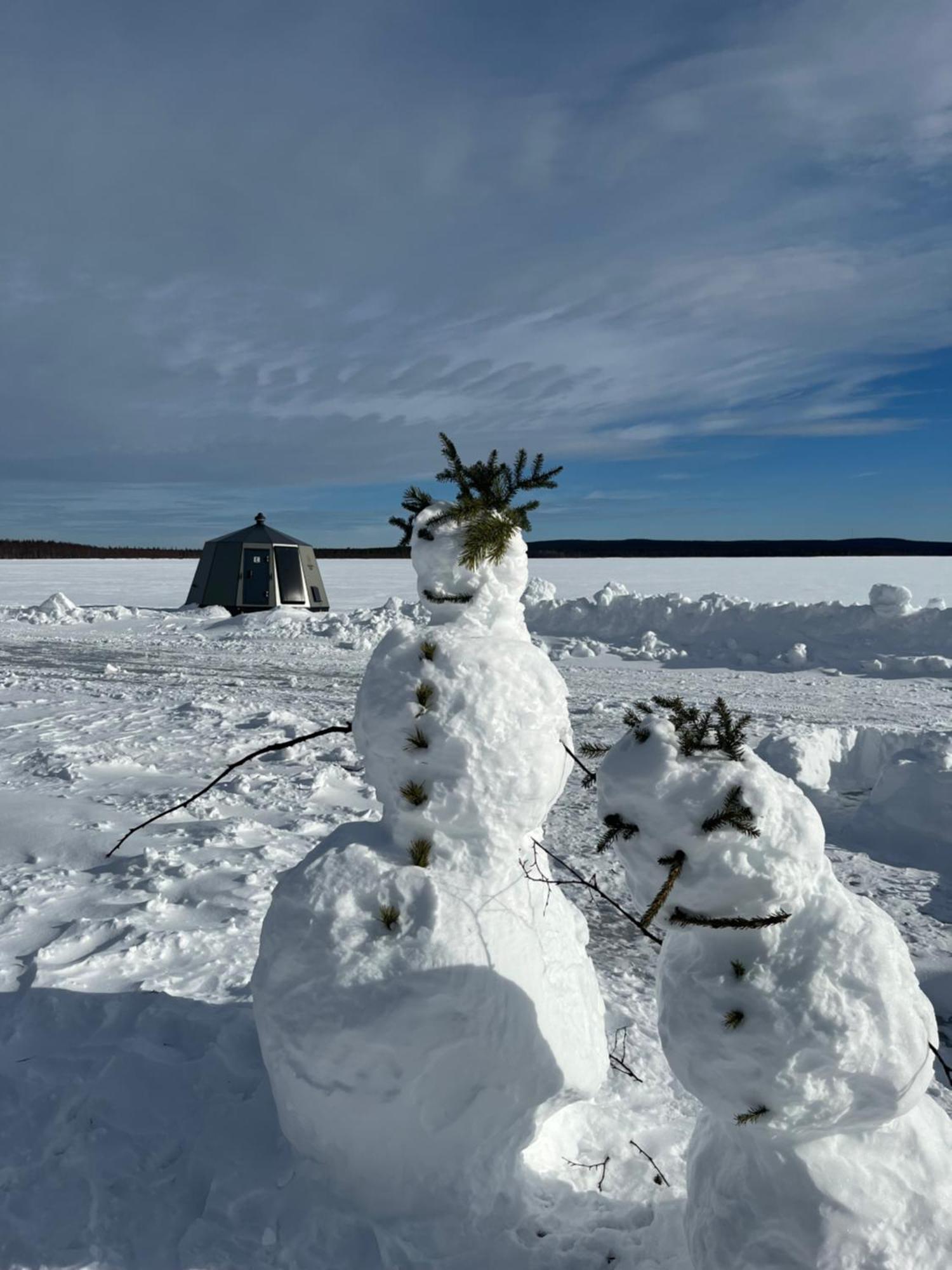 Vikajaervi Lake View Experience Igloos Рованиеми Экстерьер фото