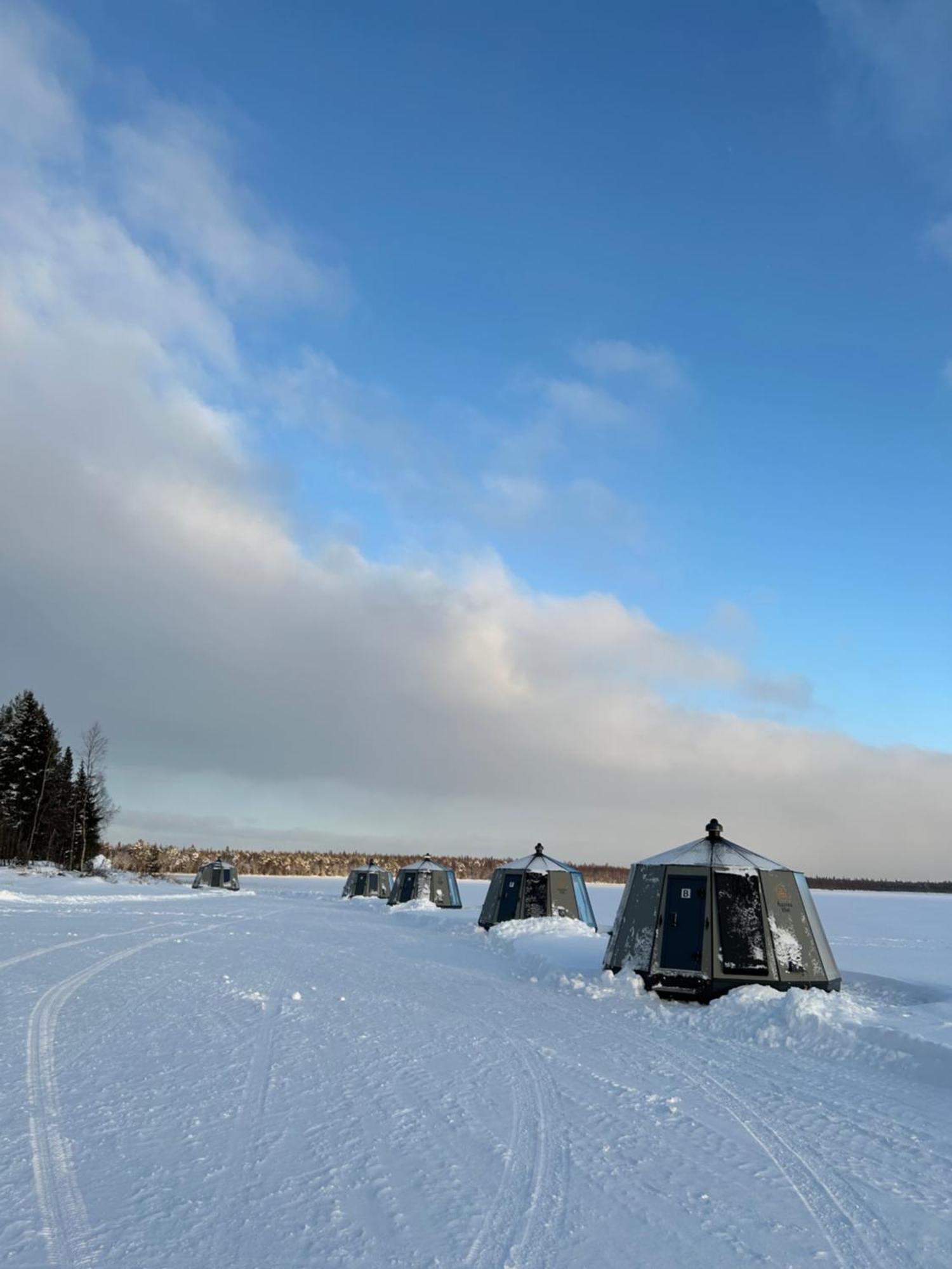 Vikajaervi Lake View Experience Igloos Рованиеми Экстерьер фото